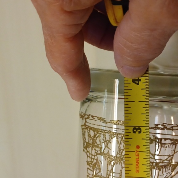 Clipper 1970  Vintage 22Karat Gold Whisky Glasses A Set Of 4 - Picture 6 of 12